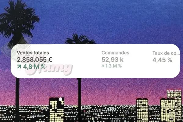 Dashboard e-commerce — résultats